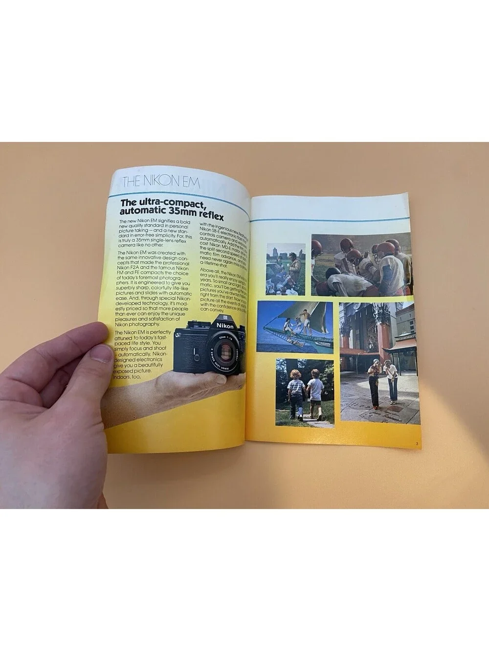 Nikon Em Automatic Ultra-Compact Camera Manual - 1979